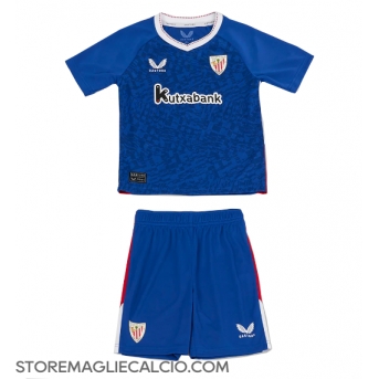 Athletic Bilbao Maglia Gara Trasferta Repliche 2024-25 Bambino